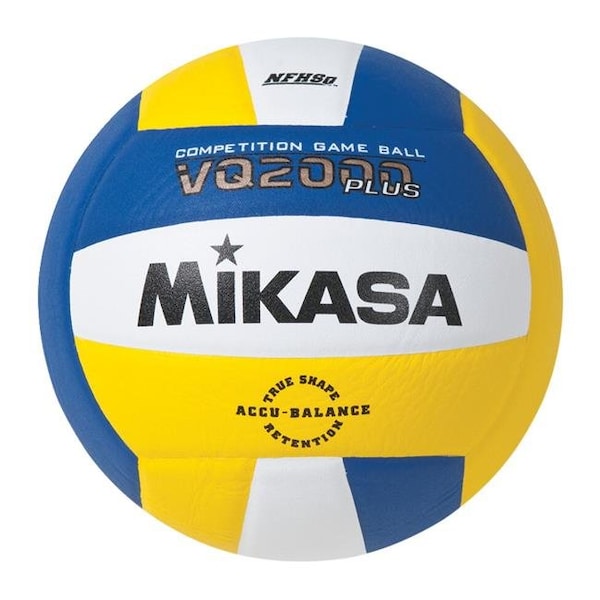 Mikasa Mikasa 2019896 Volleyball NFHS Approved Volleyball; Royal; Gold & White - Size 5 2019896 - main